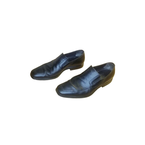Bruno Magli Raging Loafers Men\'s Size 10? Black Leather Made In Italy main image 7